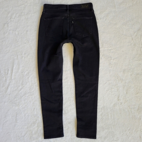 Black Levi's Leggings Perfectly Slimming 512 Jeggings Super Skinny Pull On 4 P - Picture 7 of 12